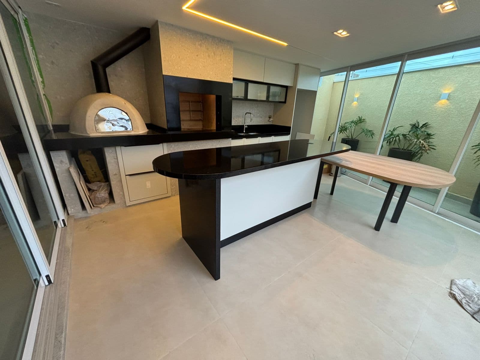 Bancada em Granito Cinza