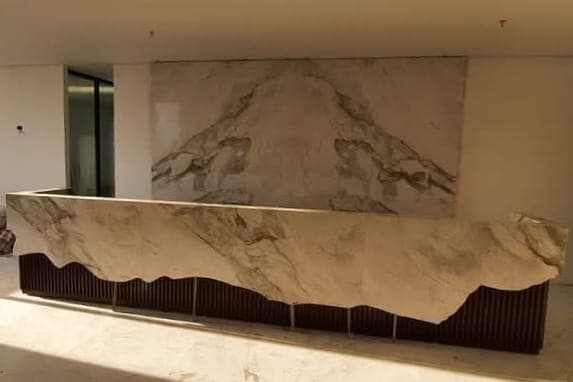 Cozinha em Mármore Branco